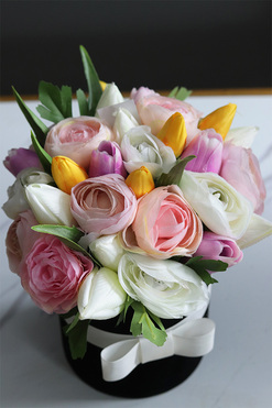 Cedila Leokadia, wiosenny flowerbox, wys.28cm 