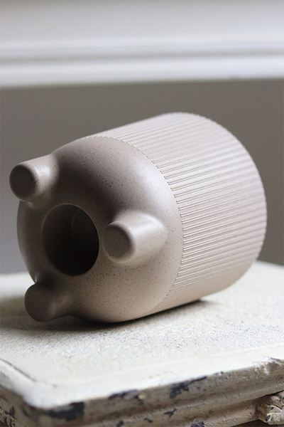 Aria Eco, osłonka doniczka, beżowa