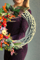 Suzana, jesienny wianek z owocami