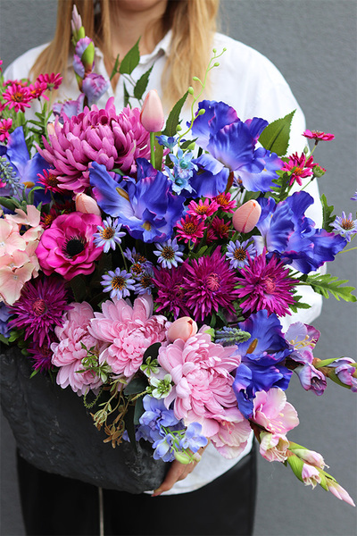 Fioletowe Wspomnienia 2, nowoczesna kompozycja nagrobna