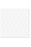 Harmony White, tłoczone serwetki papierowe