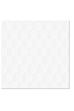 Harmony White, tłoczone serwetki papierowe, 20szt