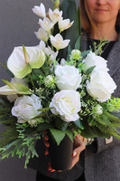 Bizette Fluena, bukiet nagrobny we wkładzie