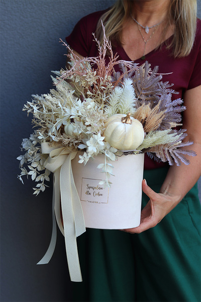 Boho York Autumn, jesienny flowerbox, wym.40x30cm