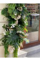 girlanda na okno wystawowe, Mokotovska Jungle Glamour