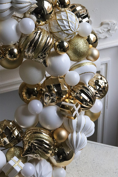 wianek bożonarodzeniowy Bombki	