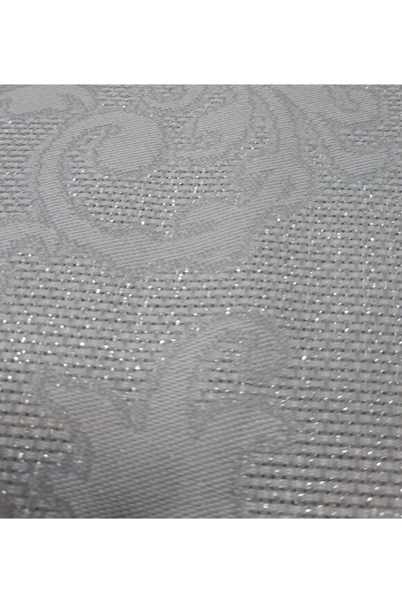 Dalia, elegancki żakardowy obrus na stół, szary