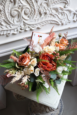 koperta flowerbox Jedyna Chocolate, wym.29.5x30cm