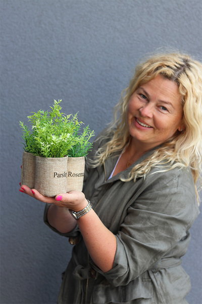 Herbs, sztuczne zioła w jucie