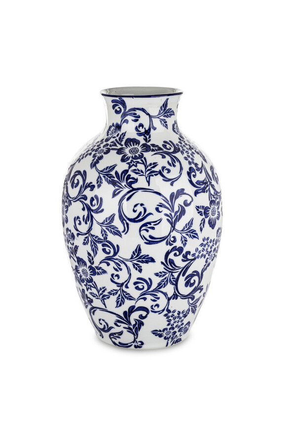 Tottori, ceramiczny wazon ze wzorem