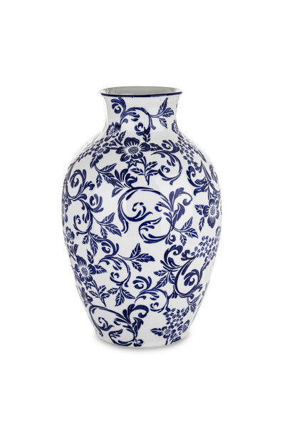 Tottori, ceramiczny wazon ze wzorem