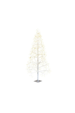 Lumina B, choinka figurka świąteczna LED XL, biała, wys.150cm