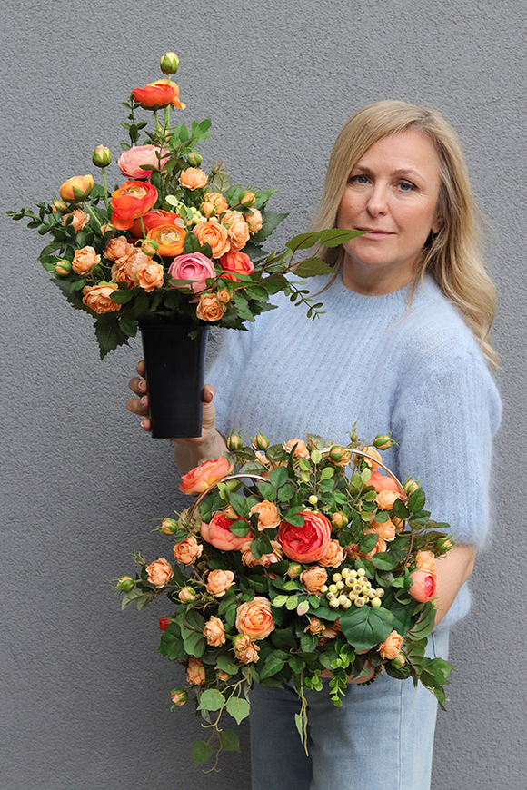 Lovinia Morelli, komplet dekoracji nagrobnych