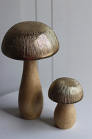 Borowik, grzybek figurka drewniana 