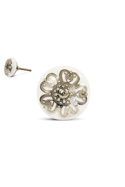 ozdobna gałka / uchwyt do mebli 4, śr.4cm