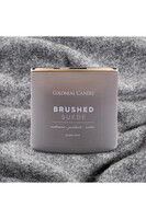 Brushed Suede, sojowa świeca zapachowa, Pop of Color