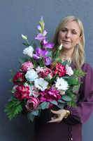 Kolory Mocy, bukiet nagrobny we wkładzie