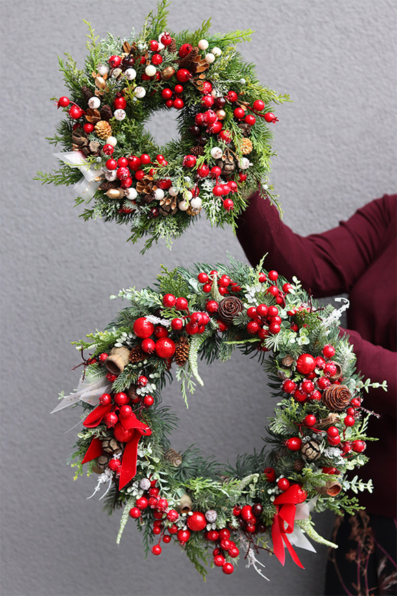 Xmas Trend Big, świąteczny wianek dekoracyjny