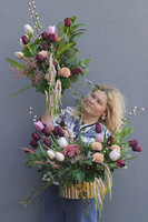 Tulippo England, wiosenny bukiet nagrobny