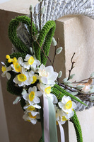 Seritte, asymetryczny wianek wiosenny