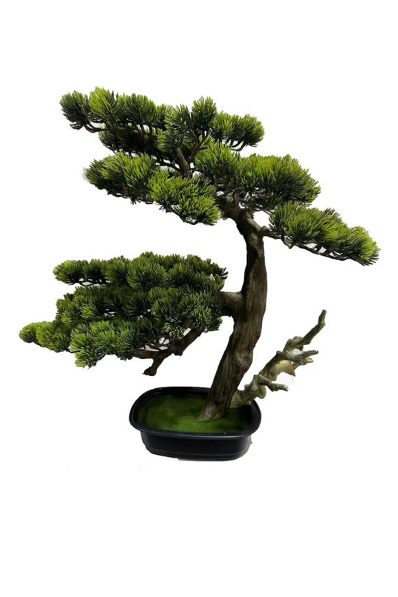 Bonsai, sztuczna roślina w doniczce