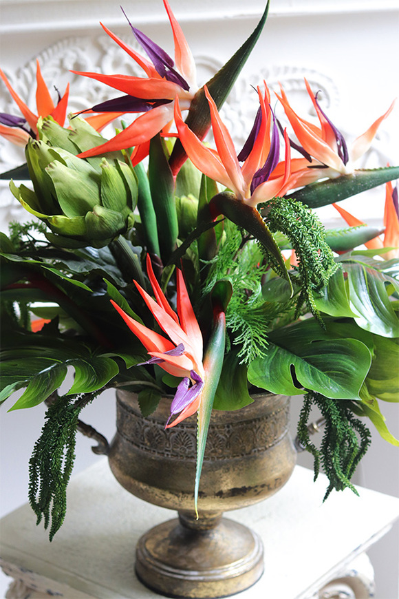 Strelicja Palace, egzotyczna dekoracja w pucharze