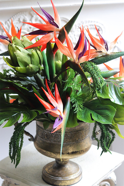 Strelicja Palace, egzotyczna dekoracja w pucharze