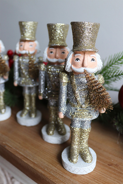 Dziadek do Orzechów 3, figurka bożonarodzeniowa