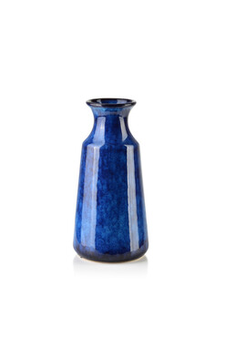 Leros B, ceramiczny wazon granatowy, wys.30.5cm