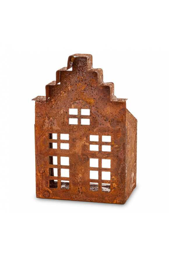 domek metalowy figurka świąteczna