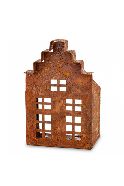 domek metalowy figurka świąteczna