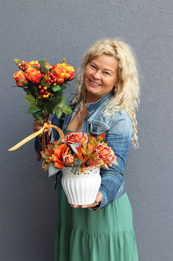 komplet jesienny Pomarańczarnia 