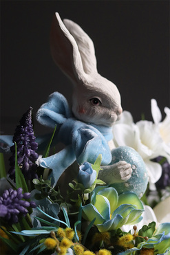 Lovely Time Candy, wielkanocna kompozycja w naczyniu, wym.35x38cm 