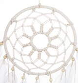 dekoracja ścienna Makrama / Łapacz Snów D, wym.69x35cm