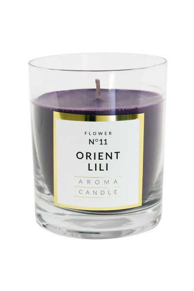 świeca zapachowa, Aroma Candle Orient Lili