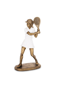 Tenisistka, figurka dekoracyjna kobieta, wys.24cm