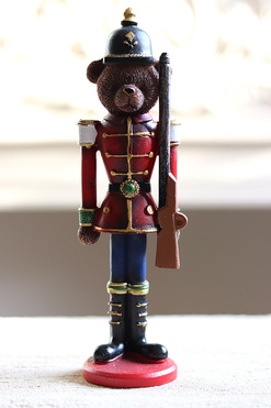 OD RĘKI Generał Teddy, figurka bożonarodzeniowa żołnierzyk B, wys.20cm 