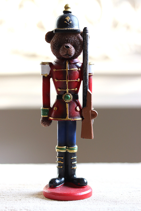 Generał Teddy, figurka bożonarodzeniowa żołnierzyk