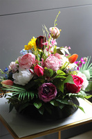 Kolorowe Życie, kompozycja nagrobna w naczyniu