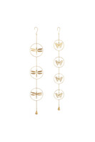 Sound, dzwonki wietrzne / zawieszka kpl.2szt., J, wym.71cm