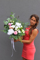 Kellla, bukiet nagrobny do wazonu