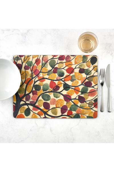 Dancing Branches, podkładki korkowe