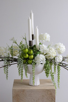 Candle Flowers, wiosenna kompozycja w pucharze