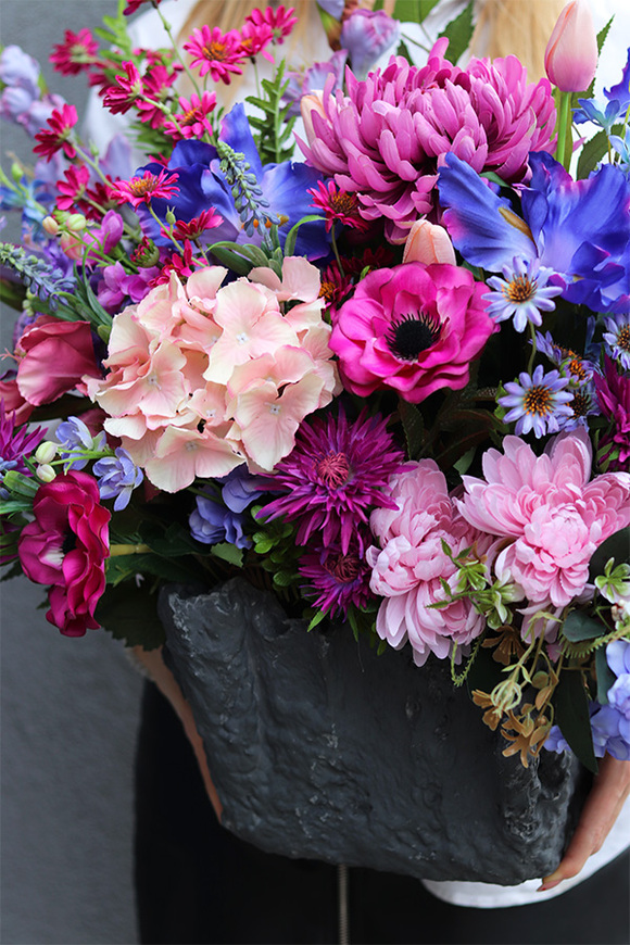 Fioletowe Wspomnienia 2, nowoczesna kompozycja nagrobna