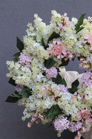 Białe Bzy, wiosenny wianek z bzami