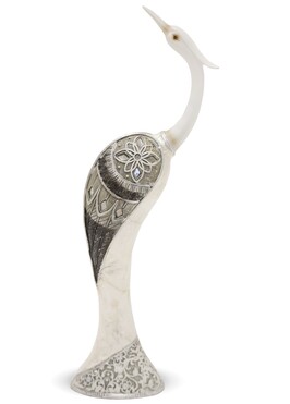 figurka Czapla, wym.34.5x12.5x5.5cm