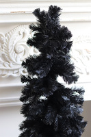 Black Winter dekoracyjna choinka sztuczna w jucie	