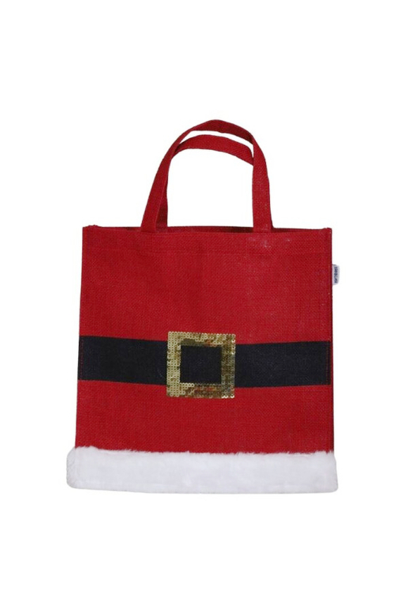 Santa, świąteczna torba juta