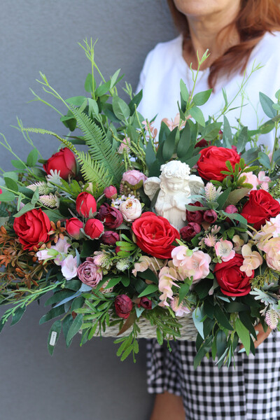 Angelo Reddino Premium, dekoracja nagrobna z aniołem