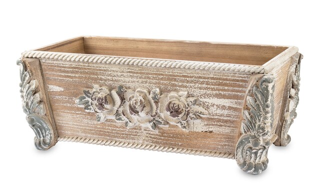 skrzynka zdobiona Provans, wym.17x43x23cm